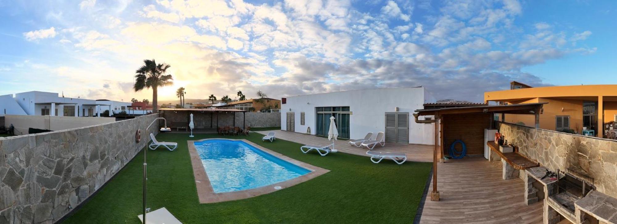 Villa & Golf & Heated Saltwater Pool & Leisure & Wifi Caleta De Fuste Kültér fotó